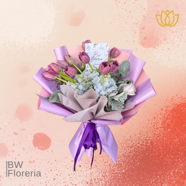 Tulipanes morados 💌