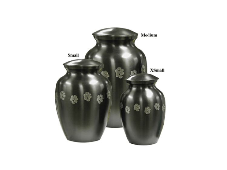 Slate Track Paw Urn