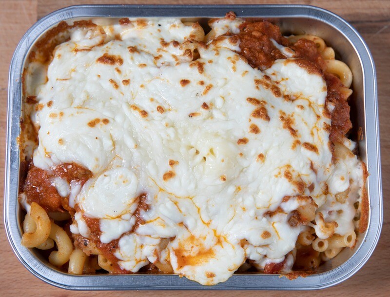 Macaroni à la viande gratiné/Meat sauce macaroni au gratin