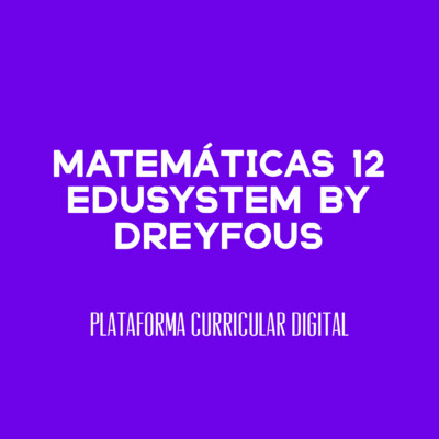 DUODECIMO - MATEMATICAS 12 - EDUSYSTEM BY DREYFOUS - EDUSYS - ISBN MAT-12