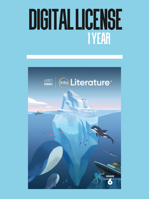 SEXTO - INTO LITERATURE STUDENT LICENSE DIGITAL 1-YEAR GRADES 6-8 - HMH - 25 - ISBN 9780358846338