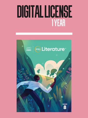 OCTAVO - INTO LITERATURE STUDENT LICENSE DIGITAL 1-YEAR GRADES 6-8 - HMH - 25 - ISBN 9780358846338