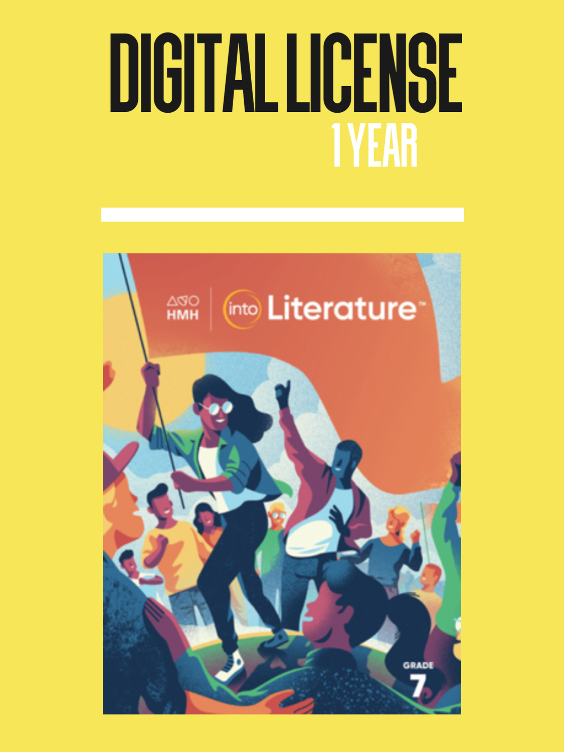 SEPTIMO - INTO LITERATURE STUDENT LICENSE DIGITAL 1-YEAR GRADES 6-8 - HMH - 25 - ISBN 9780358846338