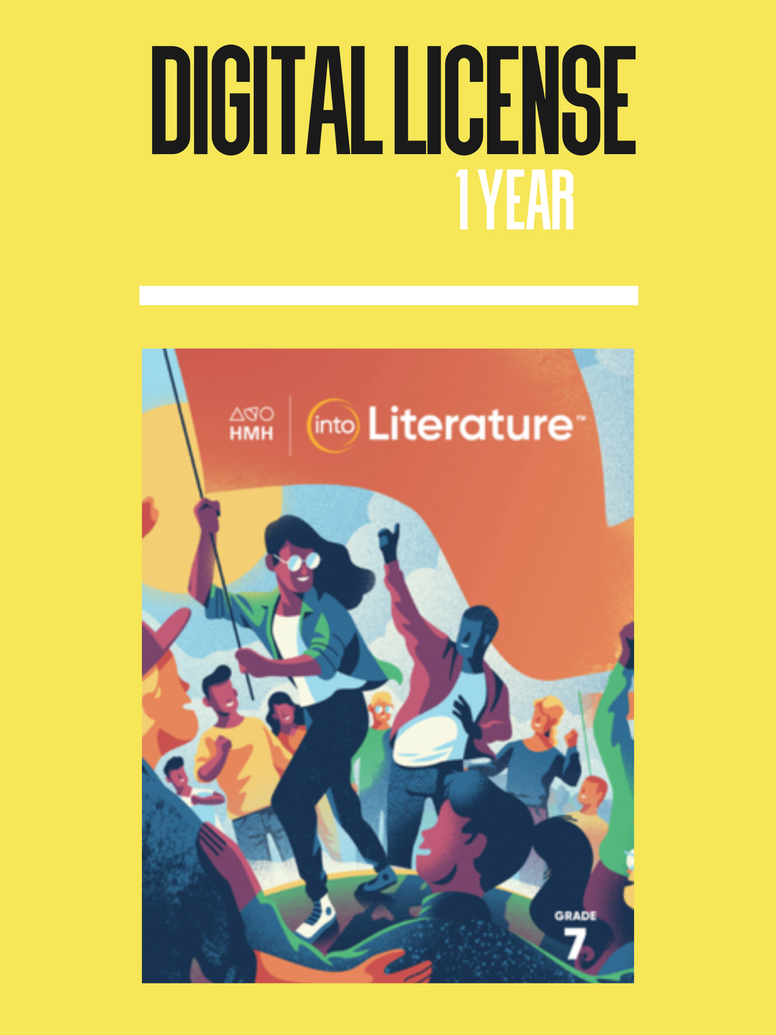 SEPTIMO REGULAR - INTO LITERATURE STUDENT LICENSE DIGITAL 1-YEAR GRADES 6-8 - HMH - 25 - ISBN 9780358846338