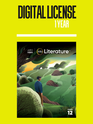 DUODECIMO - INTO LITERATURE STUDENT LICENSE DIGITAL 1-YEAR GRADES 9-12 - HMH - 25 - ISBN 9780358846321