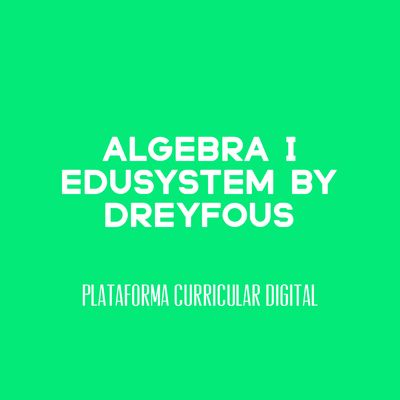 OCTAVO - ALGEBRA I - EDUSYSTEM BY DREYFOUS - EDUSYS - ISBN C323G0S