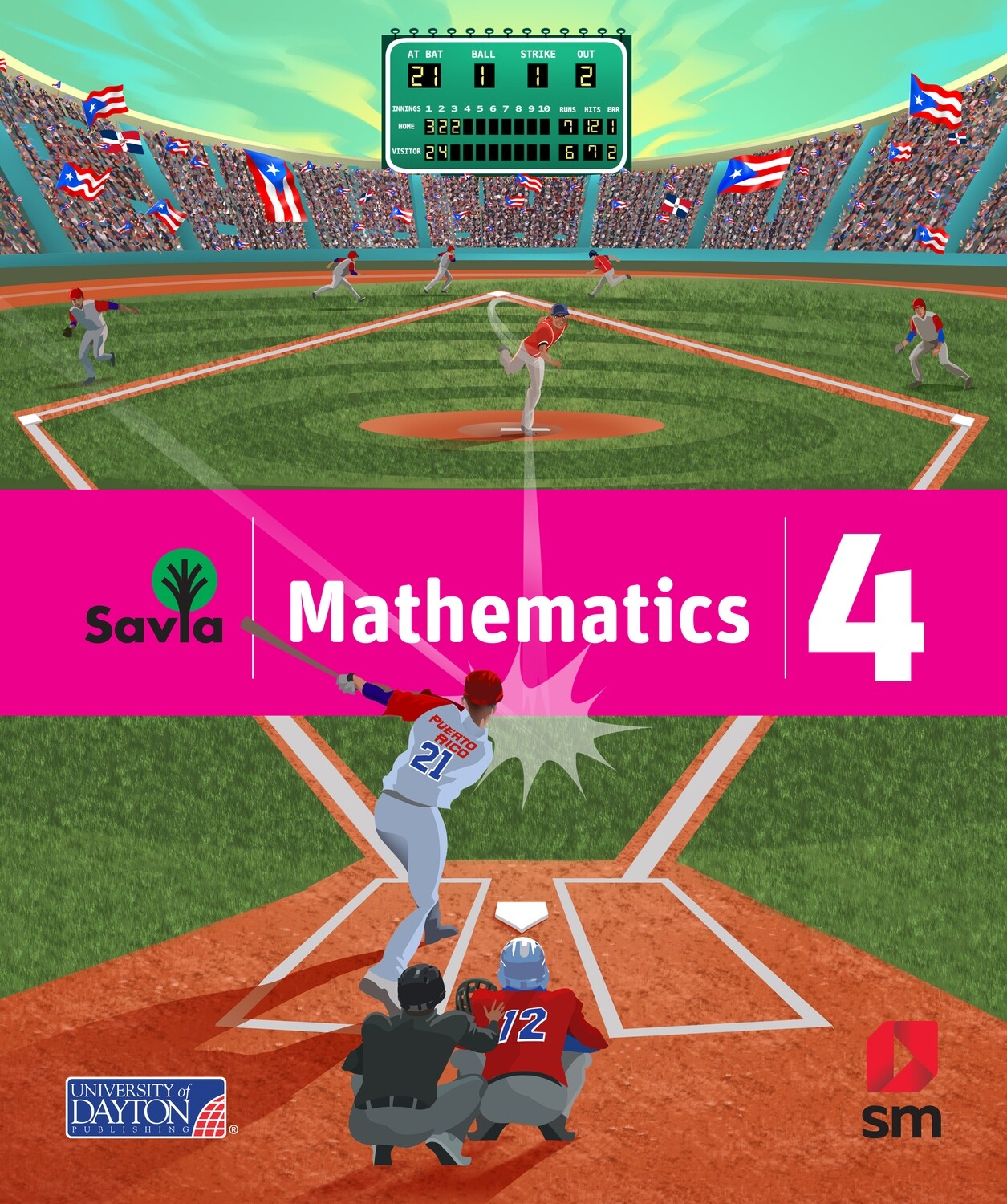 CUARTO - SAVIA MATHEMATICS 4 BOOK AND DIGITAL ACCESS - SM - 21 - ISBN 9781630148782