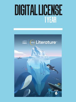 SEXTO - INTO LITERATURE STUDENT LICENSE DIGITAL 1-YEAR GRADES 6-8 - HMH - 25 - ISBN 9780358846338