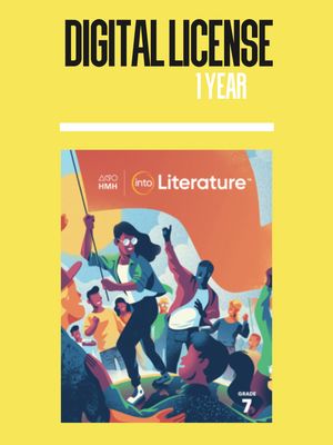 SEPTIMO - INTO LITERATURE STUDENT LICENSE DIGITAL 1-YEAR GRADES 6-8 - HMH - 25 - ISBN 9780358846338