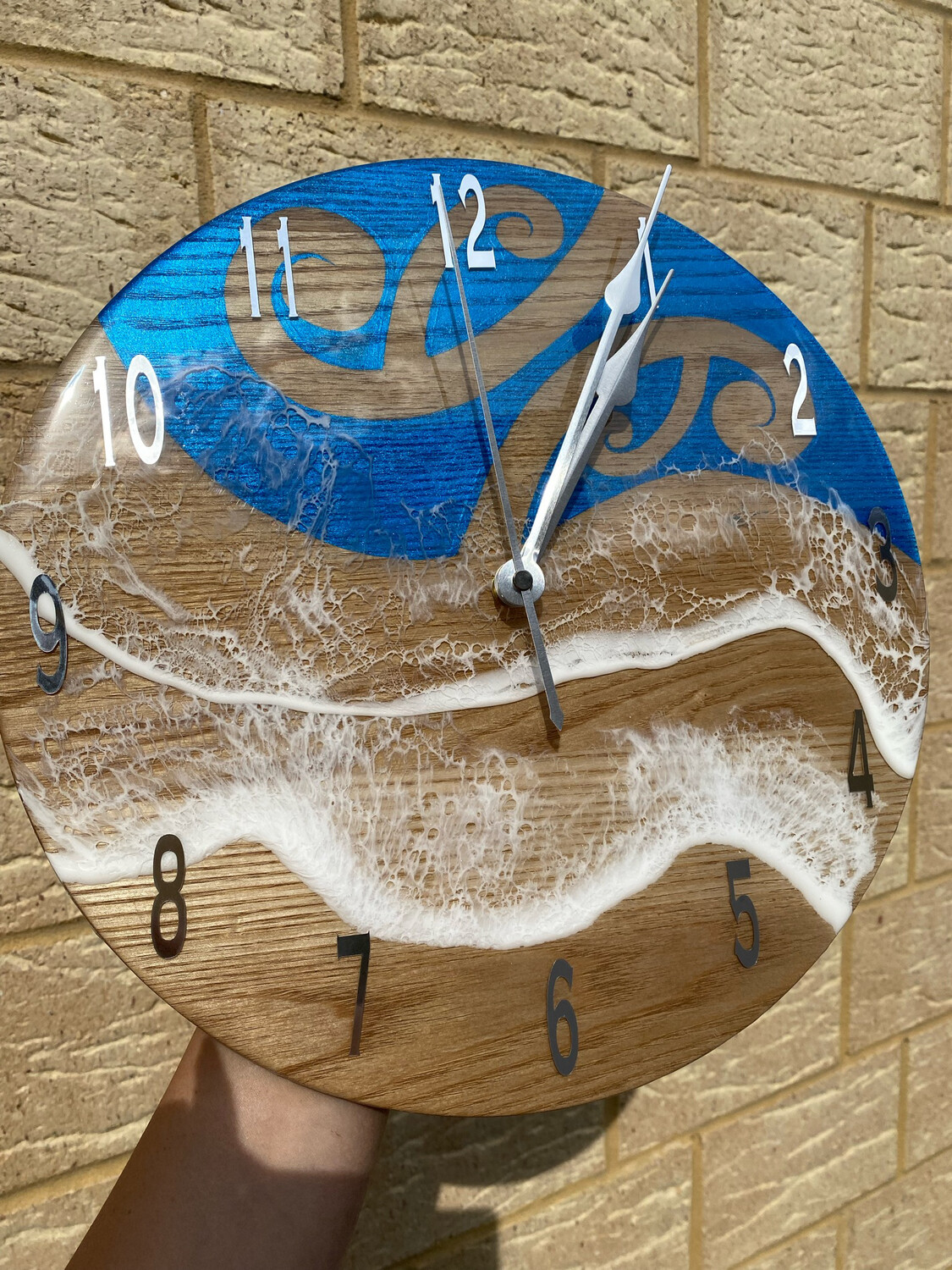 Moana (Blue) Clock