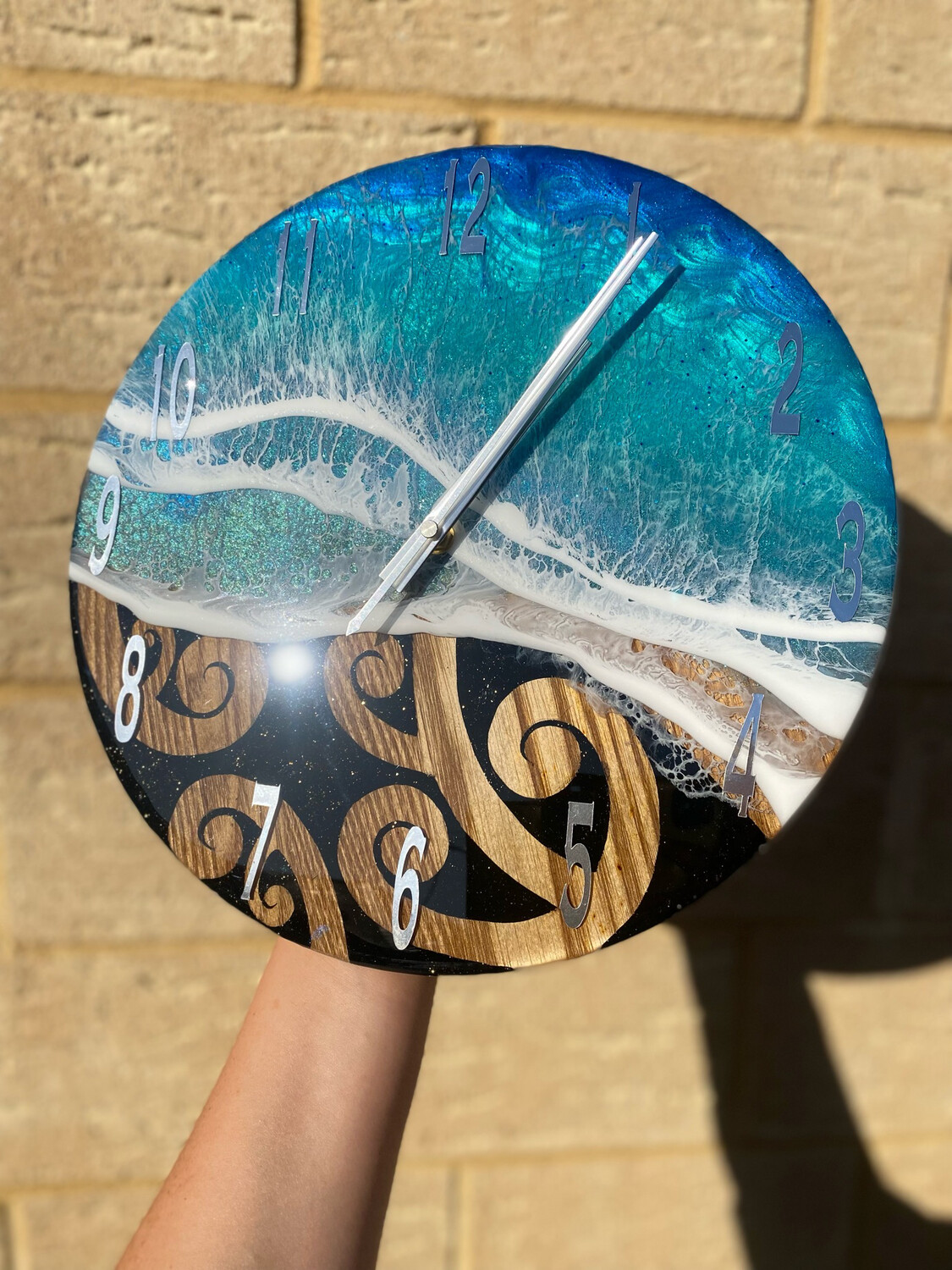 CUSTOM MAORI CLOCK