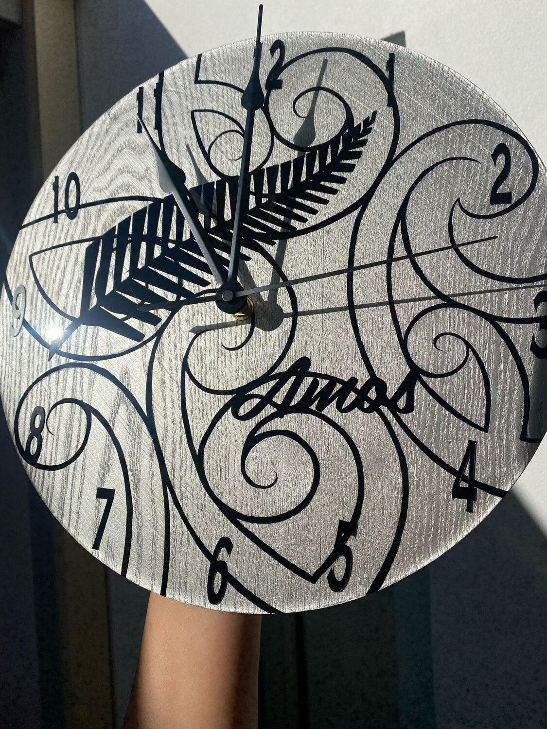 CUSTOM MAORI CLOCK