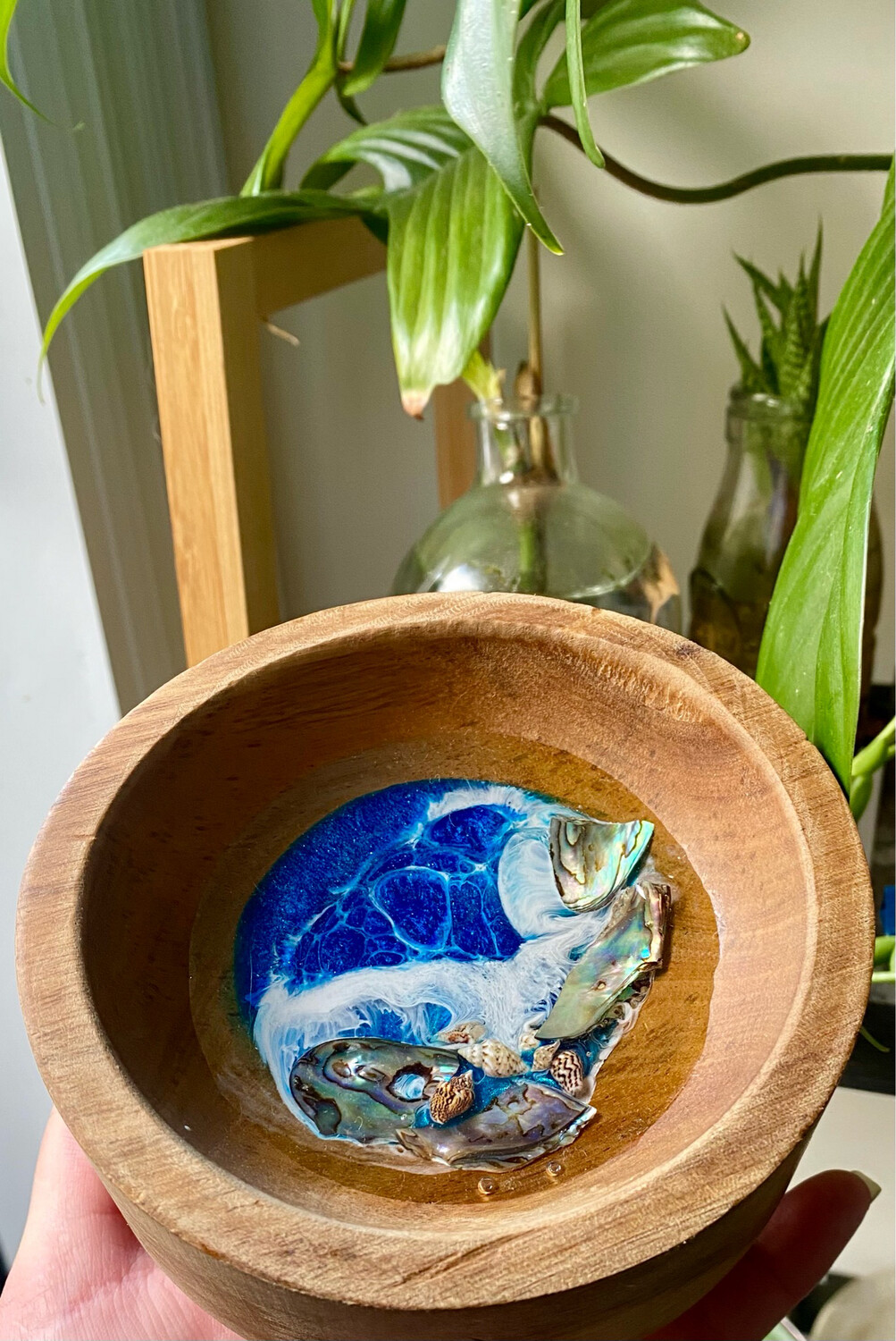 Wooden Trinket Bowl