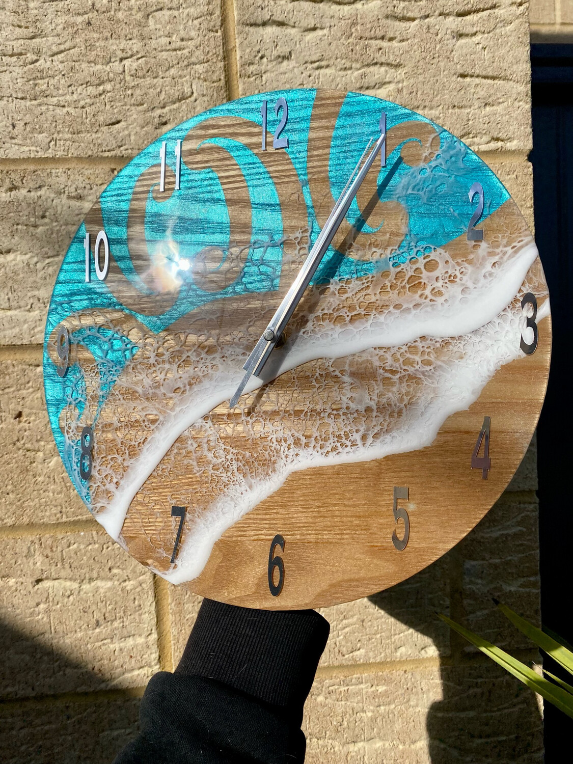 Moana (Teal) Clock