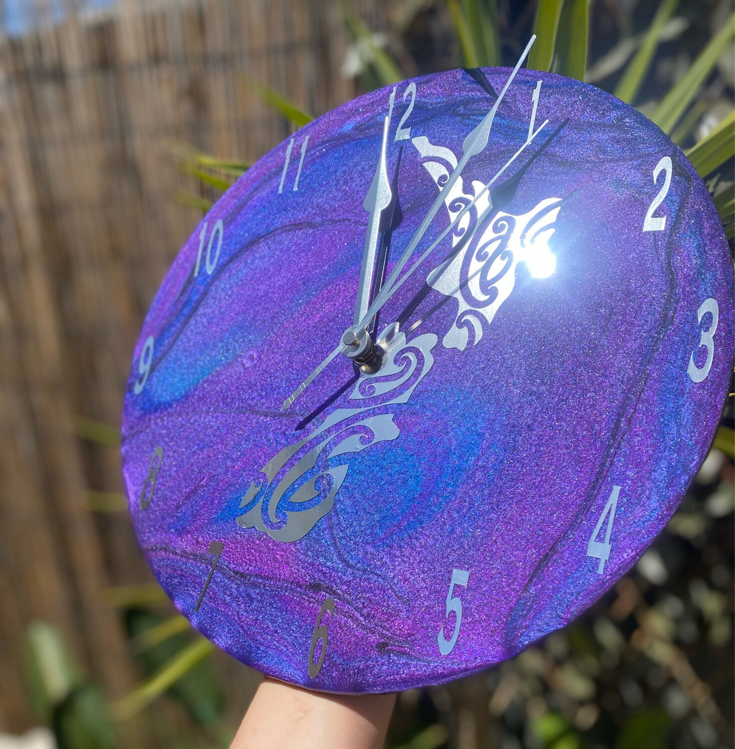 Paua NZ Clock