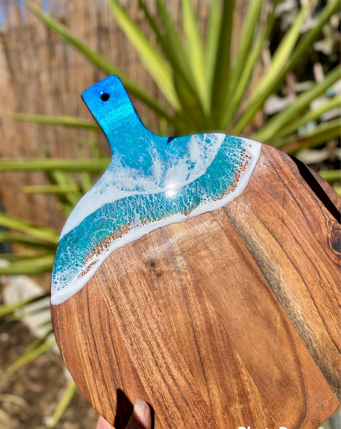Ocean Wave Serving Board