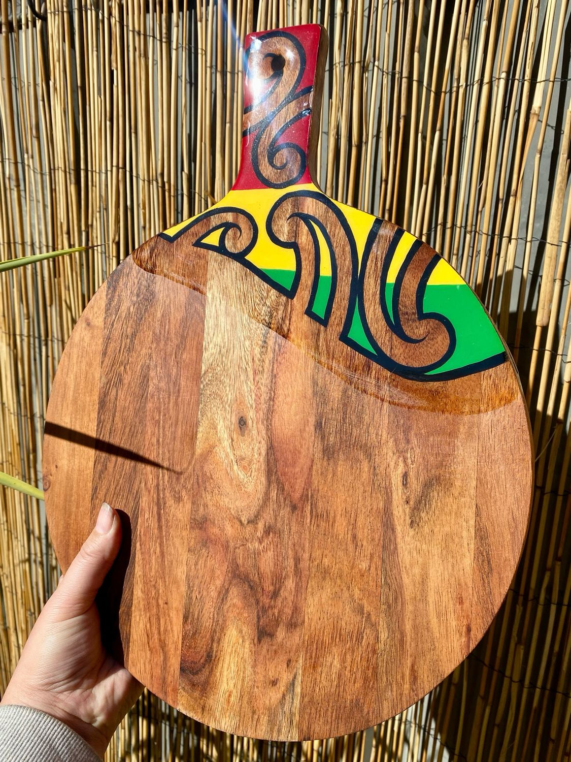 Rasta Maori Serving Board