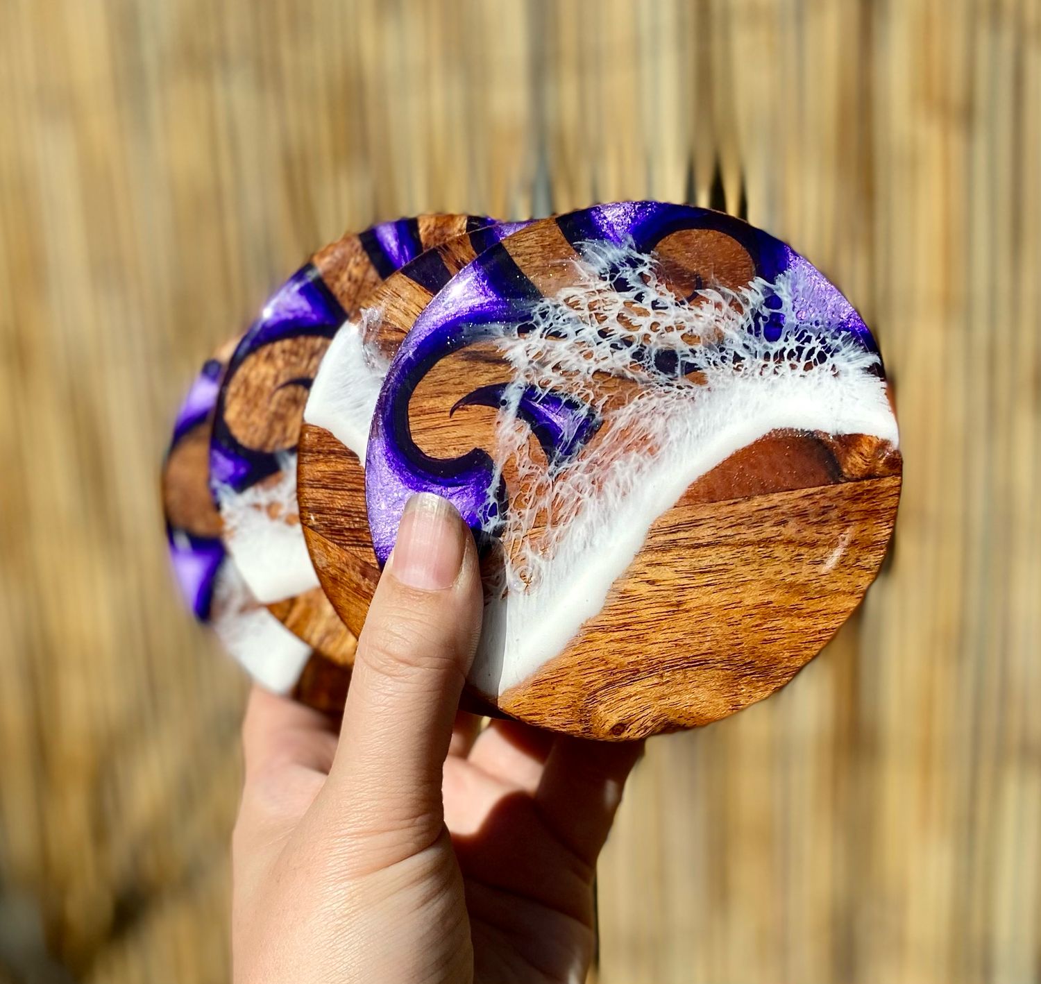 Moana (Purple Tones) Coasters
