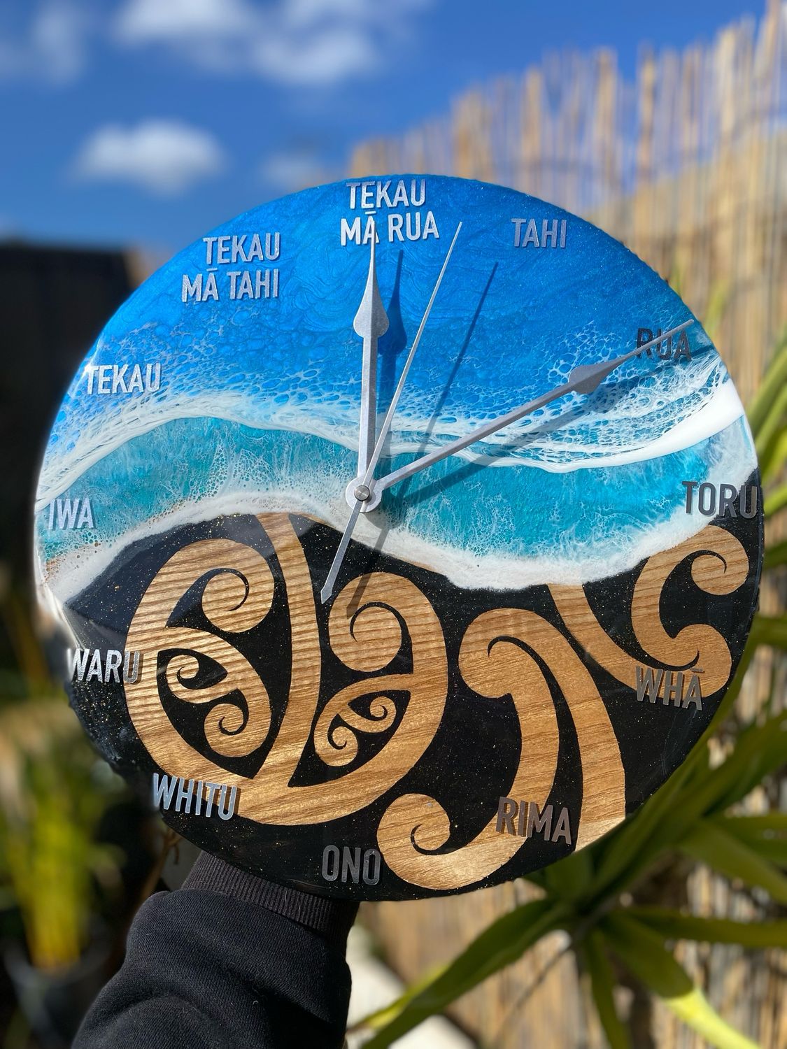 Blue Moana Koru Sand Clock