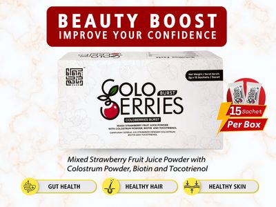 Coloberies Burst - Minuman Kesihatan &amp; Kecantikan dari dalam