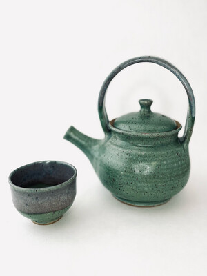 meadow teapot &amp; teacup set