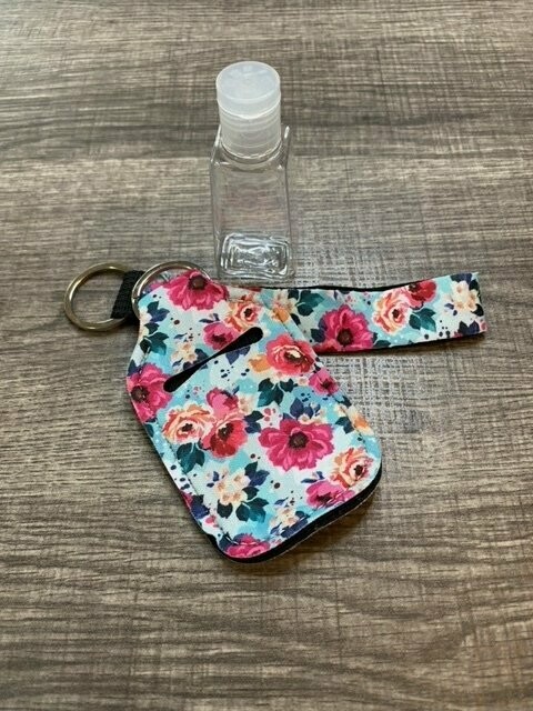 Key chain and Sanitizer holder