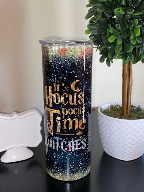 "Hocus Pocus" 20 0Z halloween Tumbler