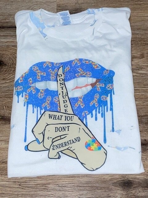 Autism Awareness "Don't Judge" (L)
