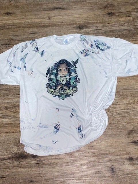 "OVER YOUR DEAD BODY"  (xl)