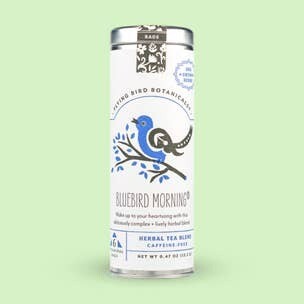 Flying Bird Botanicals - Bluebird Morning - 6 Tea Tag Tin