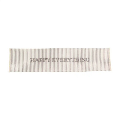 Mudpie - Happy Everything Table Runner
