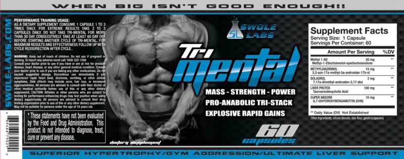 SWOLE LABS - SUPER EXTREME 10 WEEK CYCLE (2) TRI-MENTAL, YK, OSTA & CYCLE RESURRECTION PCT