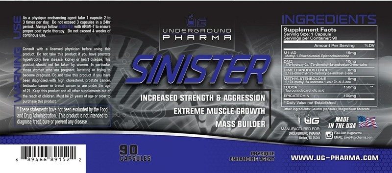 UG PHARMA - SINSTER