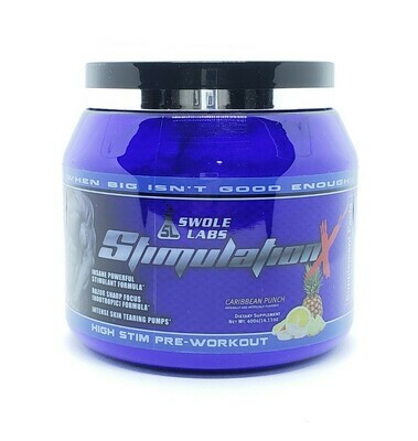 SWOLE LABS - (NEW) STIMULATION X (LIMITED TIME - BUY 2 GET 1 FREE)