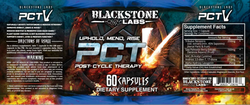 BLACKSTONE LABS - PCT V