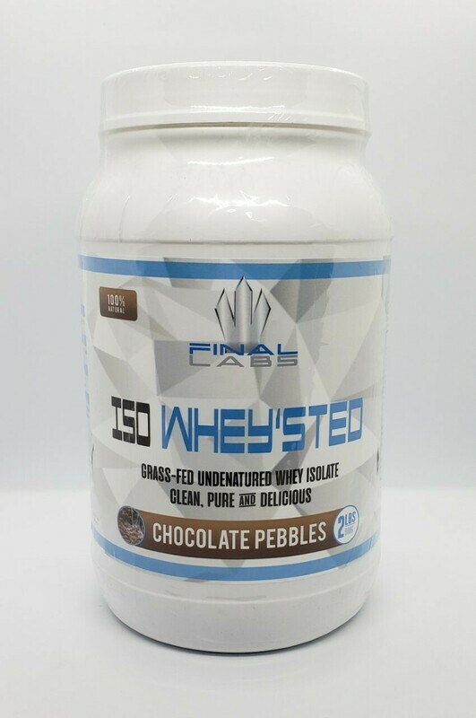 FINAL LABS - ISO WHEY'STED (WHEY ISOLATE)