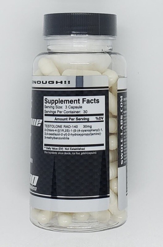 SWOLE LABS - TESTOLONE - RAD