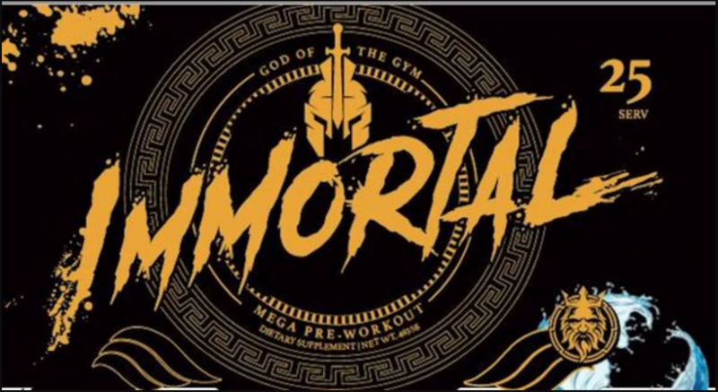IMMORTAL by Gym God (formally MHN & INTEL PHARMA) * PRE-WORKOUT