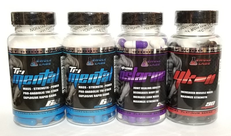 SWOLE LABS - EXTREME 6 WEEK CYCLE (2) TRI-MENTAL, OSTA & YK