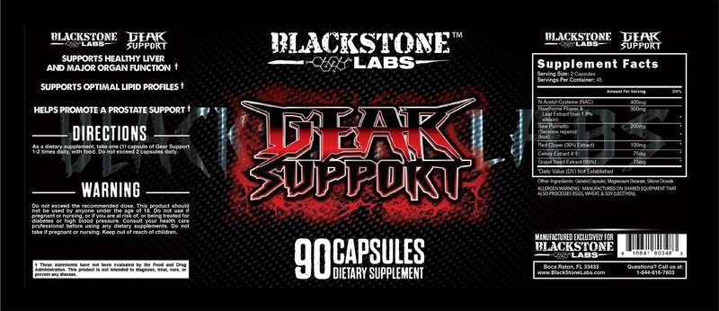 BLACKSTONE LABS - GEAR SUPPORT