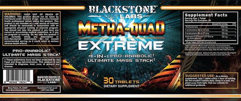 BLACKSTONE LABS - METHA-QUAD EXTREME