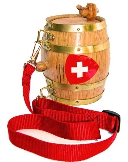 Keg with Nylon Strap and Swiss Decal Keg with Nylon Strap and Swiss Decal