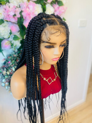 Box Braided Wig