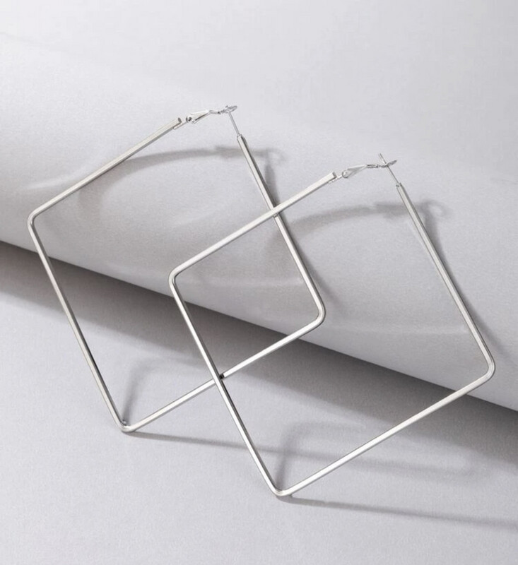 Square Hoop Earrings