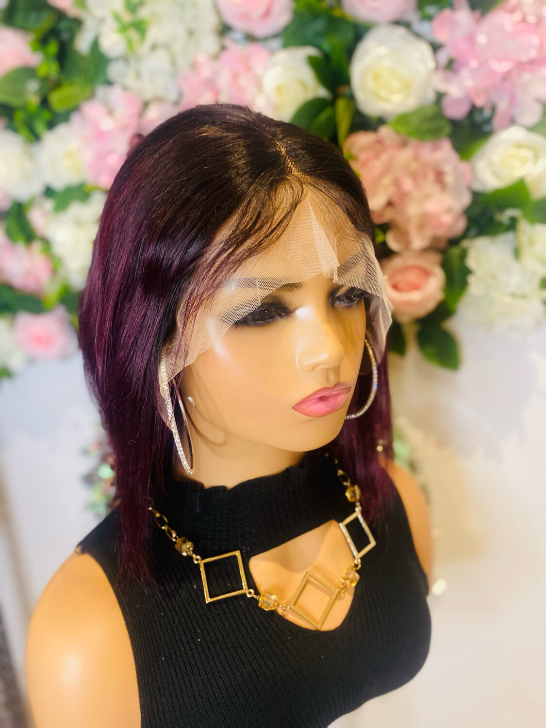 Amy Bob Human Hair 10 Inches 13*4 150%Density