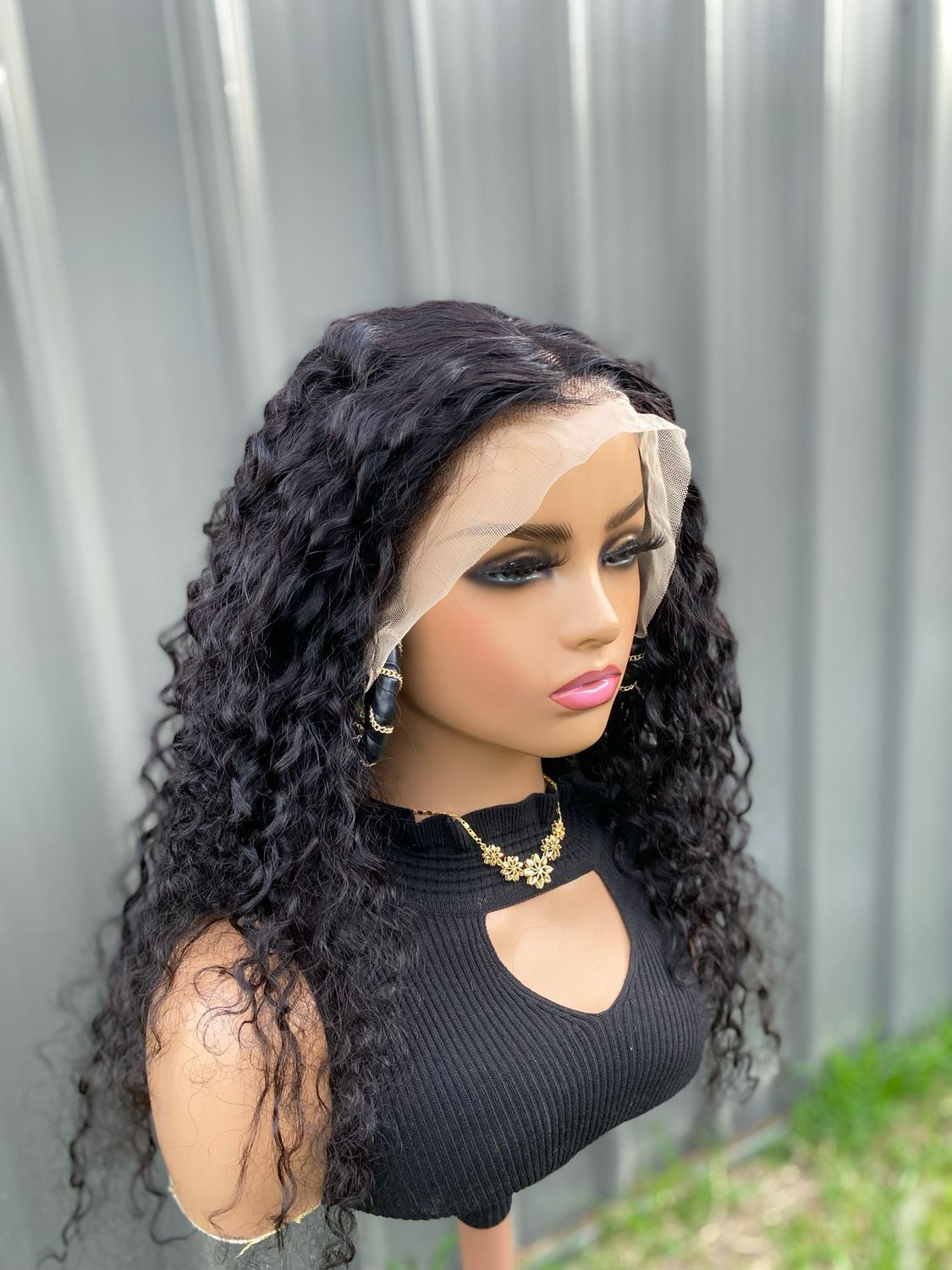 Curl Human Hair Lace Wig 22 Inches ❤️‍🔥🔥