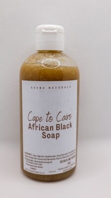 Cape to Cairo African black soap