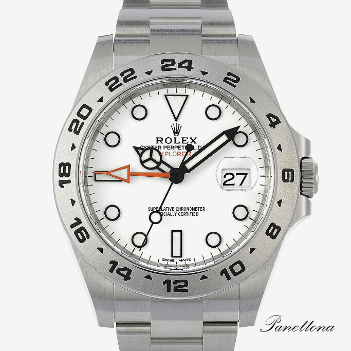 Replica R. Explorer II  quadrante bianco