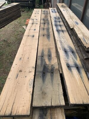 Eiken Sleeperwood planken 40x250mm