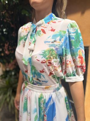 Completo CELINE print Paris